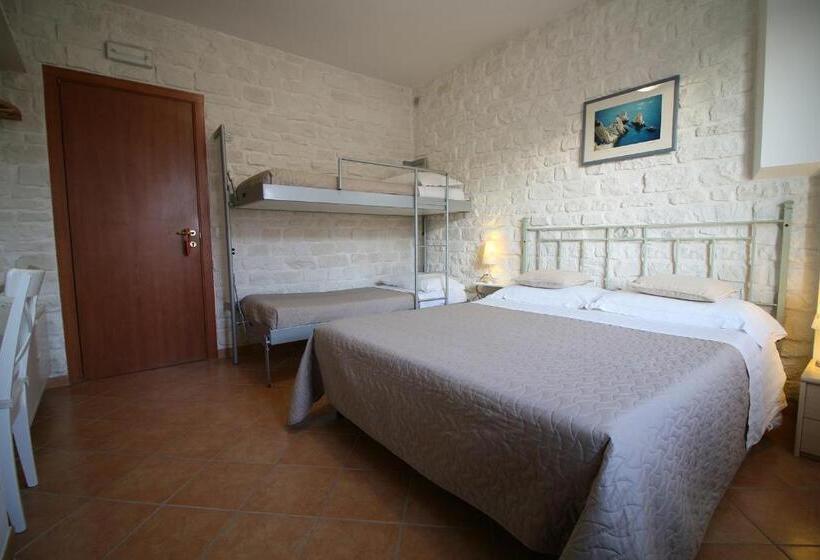 חדר סטנדרט לארבעה, Conero Camere