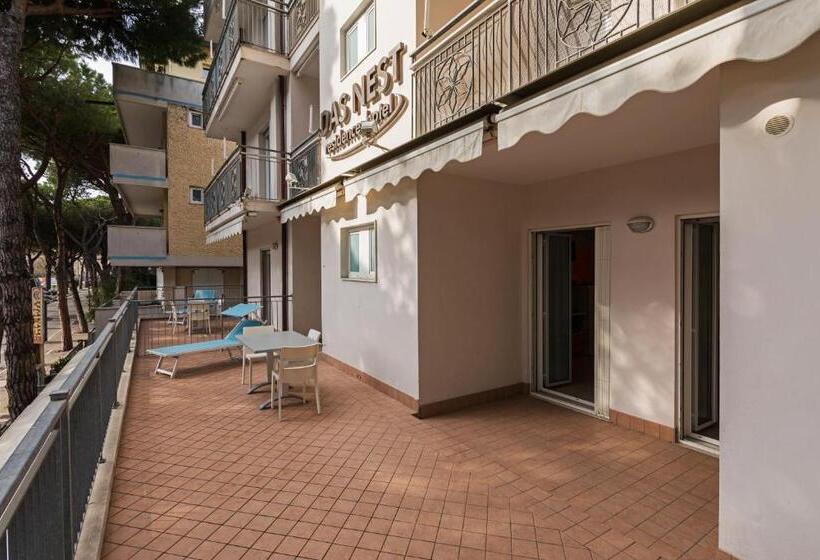 带1个卧室的带阳台的公寓, Residence Das Nest