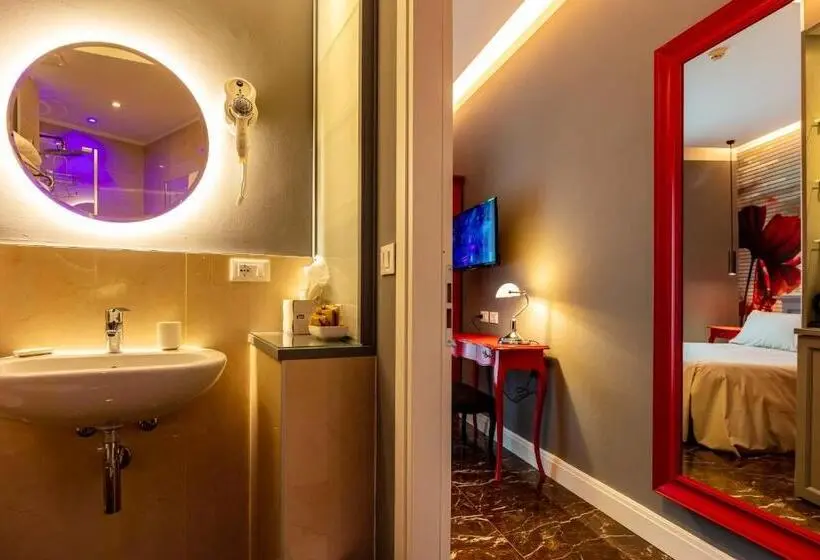 Standard Yhden Hengen Huone, Art Hotel Ventaglio