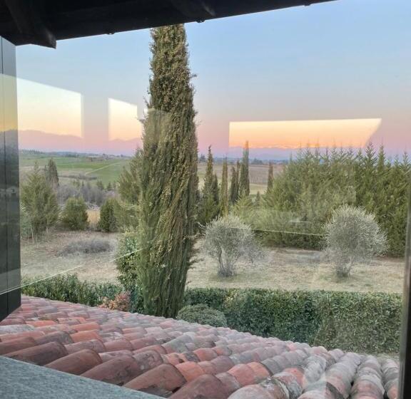 חדר סטנדרט לשלושה עם נוף לגינה, B&b Puntodivista