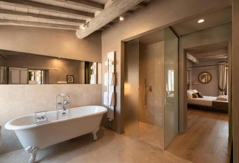 景色の見えるデラックスルーム, Drogheria E Locanda Franci