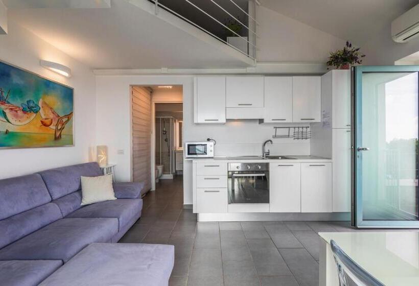 דירת חדר עם טרסה, Dominio Mare Resort & Spa