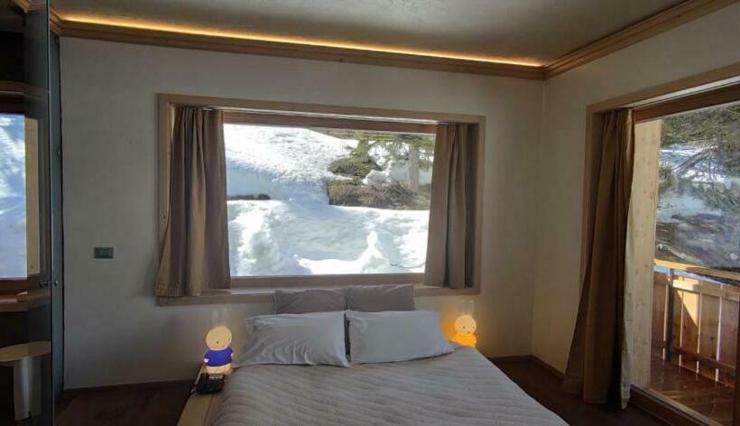 标准间带湖景, Albergo Chalet Lago Antorno