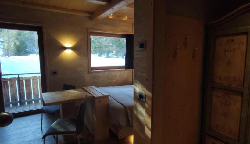 山景套房, Albergo Chalet Lago Antorno