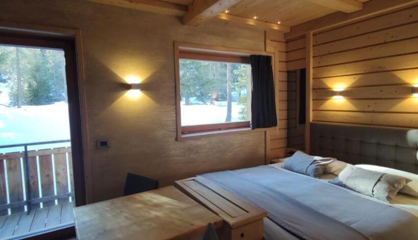 山景套房, Albergo Chalet Lago Antorno