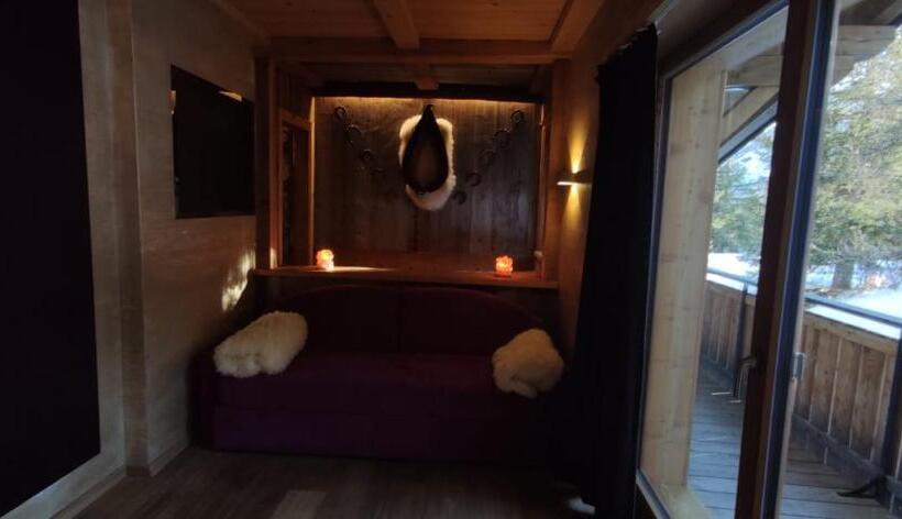 山景套房, Albergo Chalet Lago Antorno