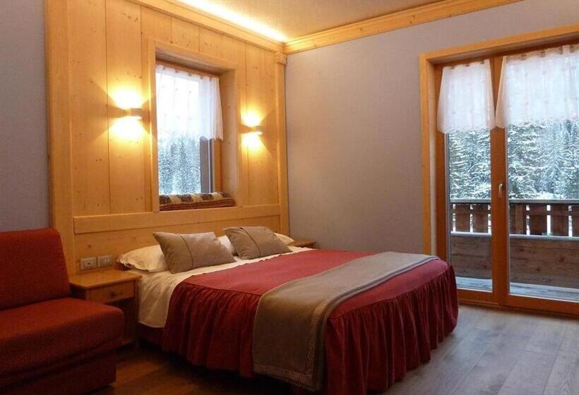 高级大房间, Albergo Chalet Lago Antorno