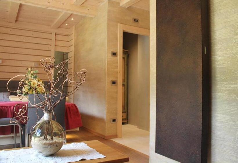 山景套房, Albergo Chalet Lago Antorno