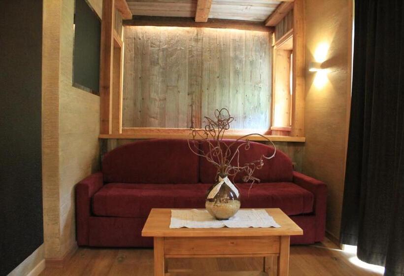 山景套房, Albergo Chalet Lago Antorno