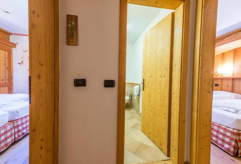 شقة من غرفة نوم واحدة متصلة, Rifugio Lago Nambino