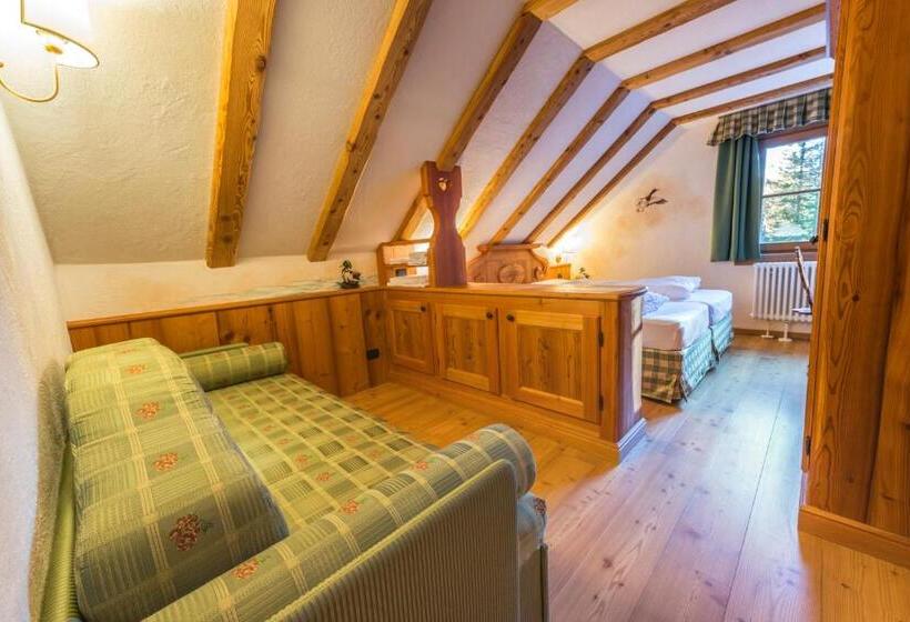 غرفة ديلوكس, Rifugio Lago Nambino