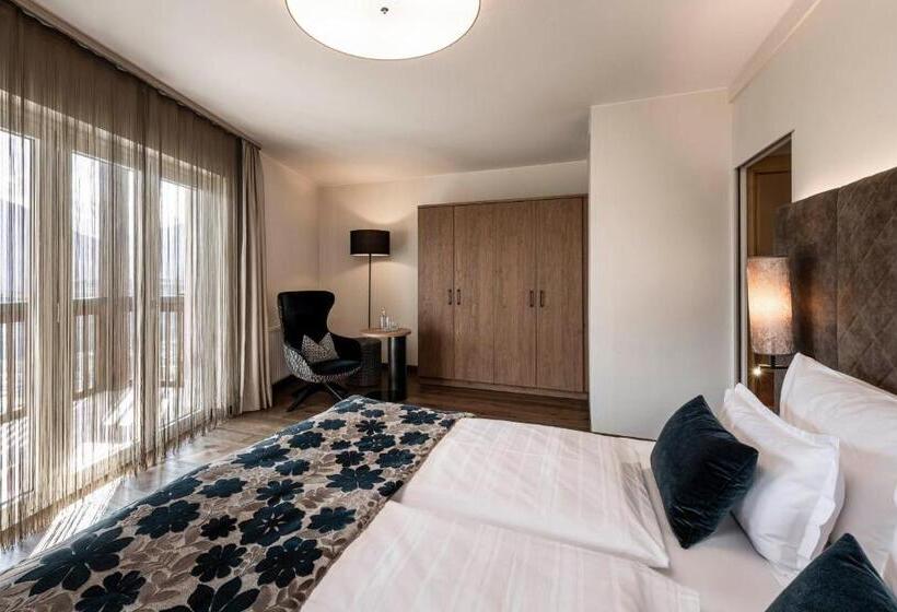 Люкс с Балконом, Boutique Hotel Eschenlohe