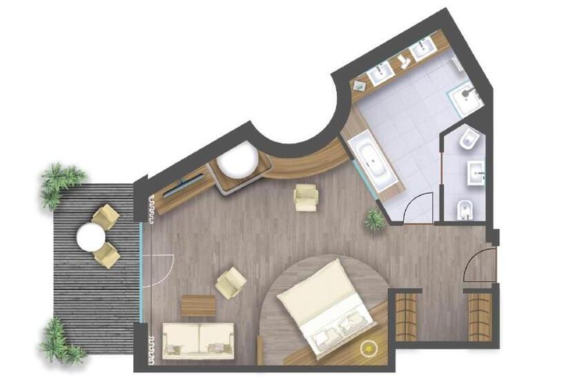 经典套房, Alpine Spa Resort Viktoria