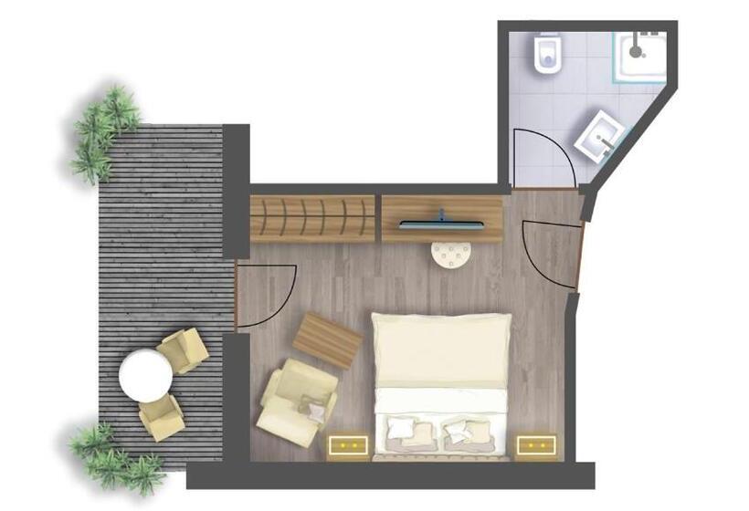 Номер Basic, Alpine Spa Resort Viktoria