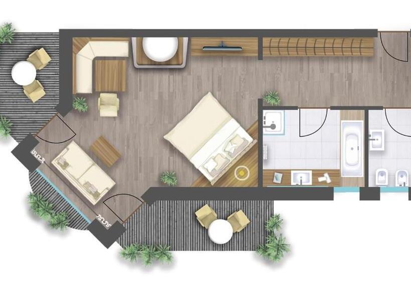 套房, Alpine Spa Resort Viktoria