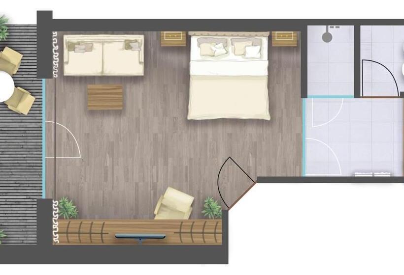 商务房间, Alpine Spa Resort Viktoria