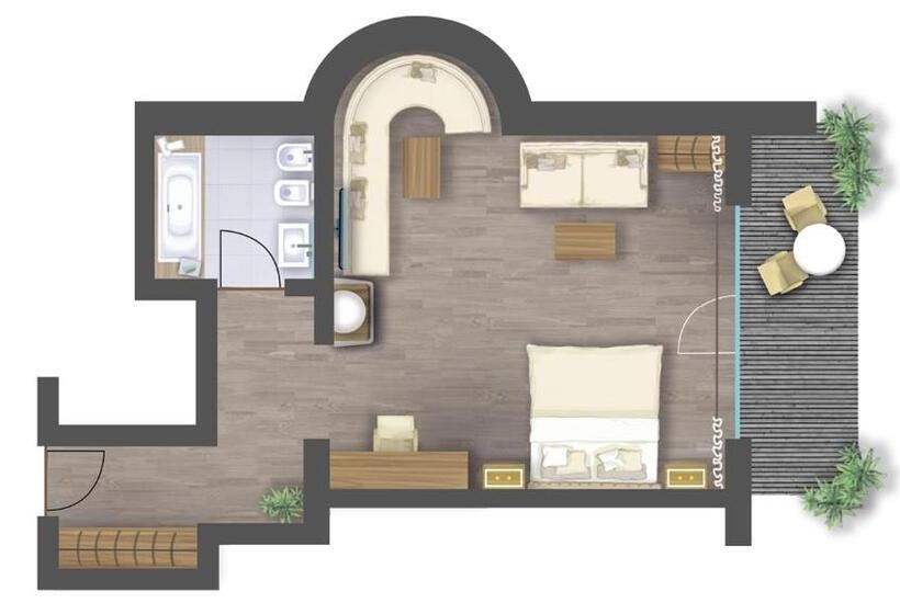 古典房间, Alpine Spa Resort Viktoria