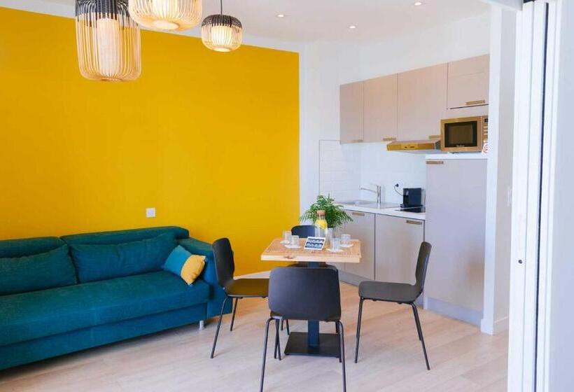 침실 1개 바다 전망 아파트, Cafe Miramar