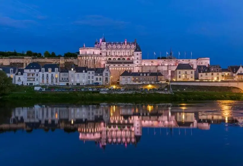 スタンダード4人部屋, Logis Hôtel Restaurant Lanex Amboise