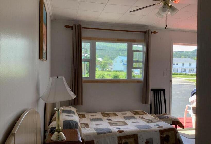 חדר סטנדרט עם מרפסת, Hôtel Motel Rocher Percé