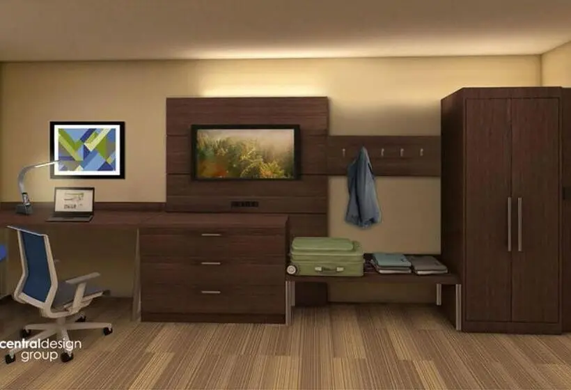 身障者適用スタンダードルーム, Holiday Inn Express & Suites   Kirksville   University Area, An Ihg