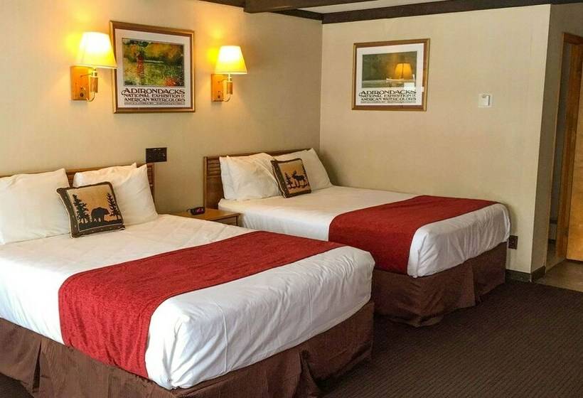 Номер Стандарт 2 Двуспальные Кровати, Adirondack Lodge Old Forge