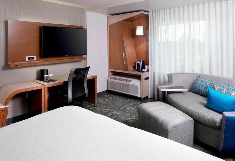 キングサイズベッドのスタンダードルーム, Courtyard By Marriott Houston Intercontinental Airport