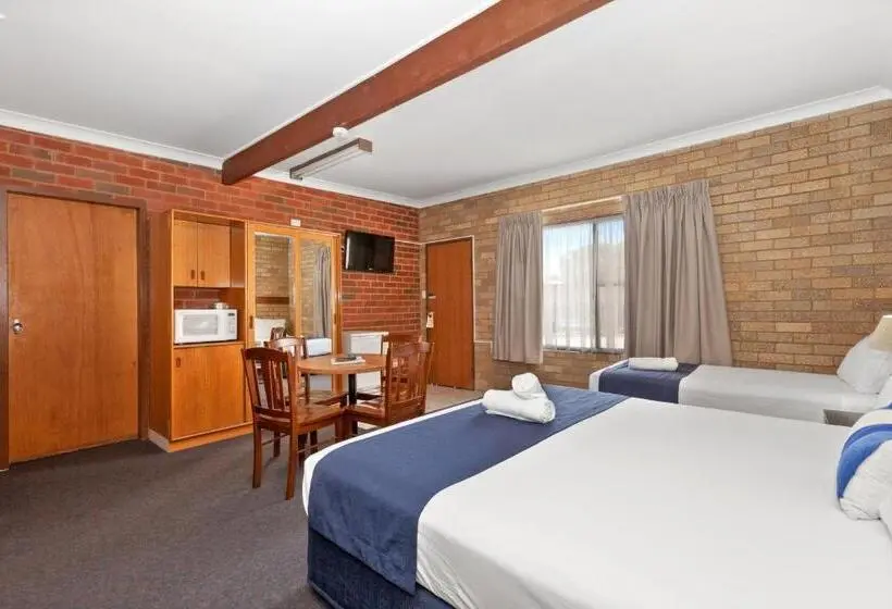 キングサイズベッドのスタンダードルーム, Gulgong Motel