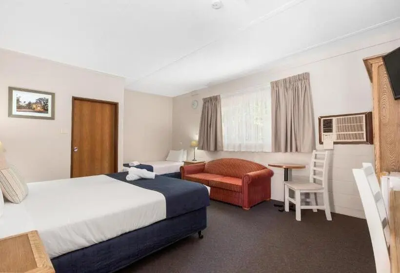 キングサイズベッドのスタンダードルーム, Gulgong Motel