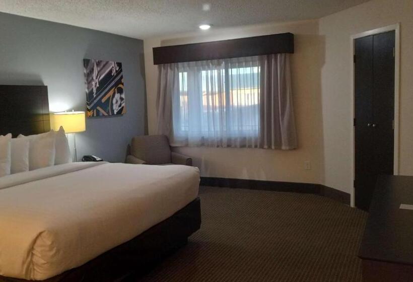 带按摩浴盆的套房, Best Western Downtown Casper