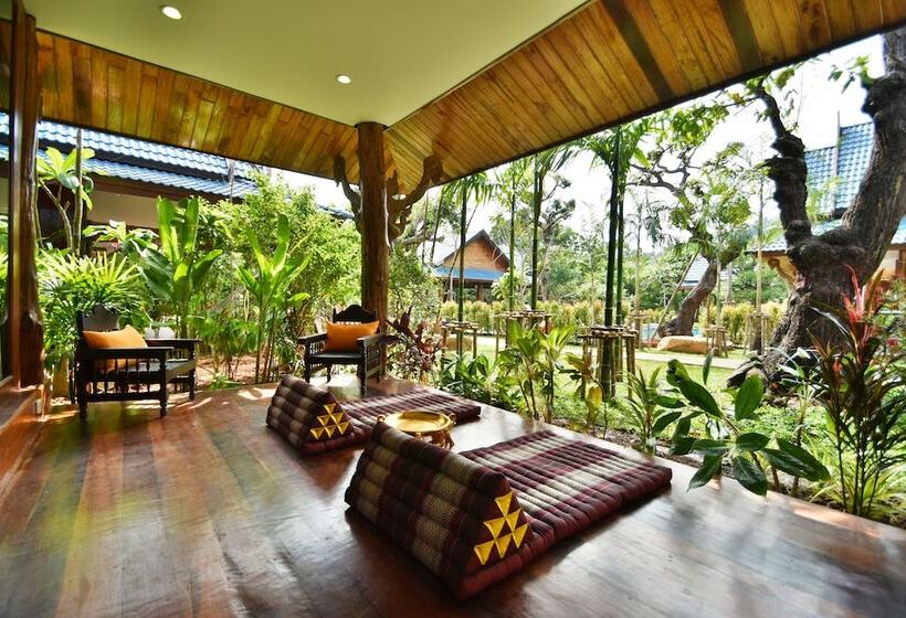 침실 1개 디럭스 빌라, The Nine Thipthara Klongson Resort