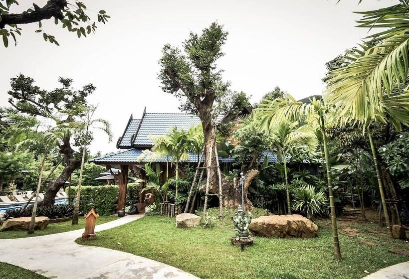 침실 1개 디럭스 빌라, The Nine Thipthara Klongson Resort