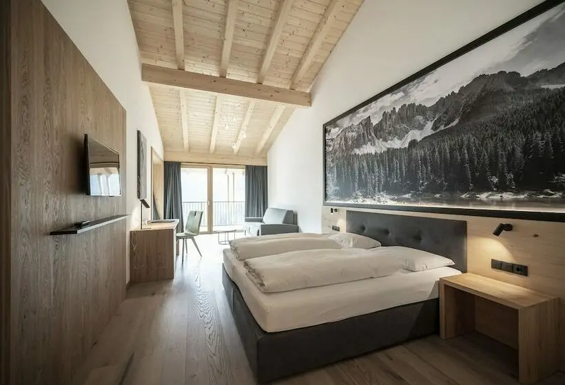 1ベッドルームのデラックスアパートメント, Alpinhotel Vajolet Adults Only