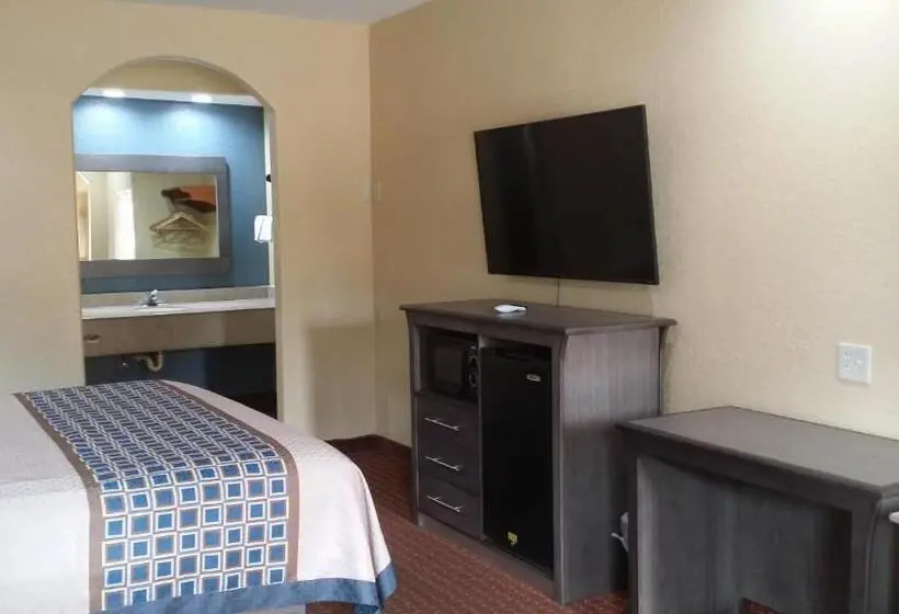 キングサイズベッドのスタンダードルーム, Americas Best Value Inn & Suites Houston Ne