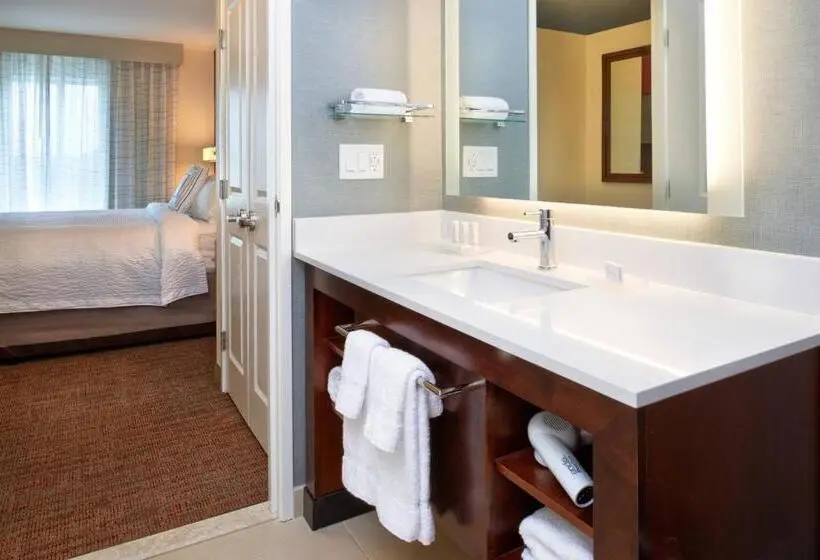 キングサイドベッドのスタンダードワンルーム, Residence Inn By Marriott Chicago Bolingbrook