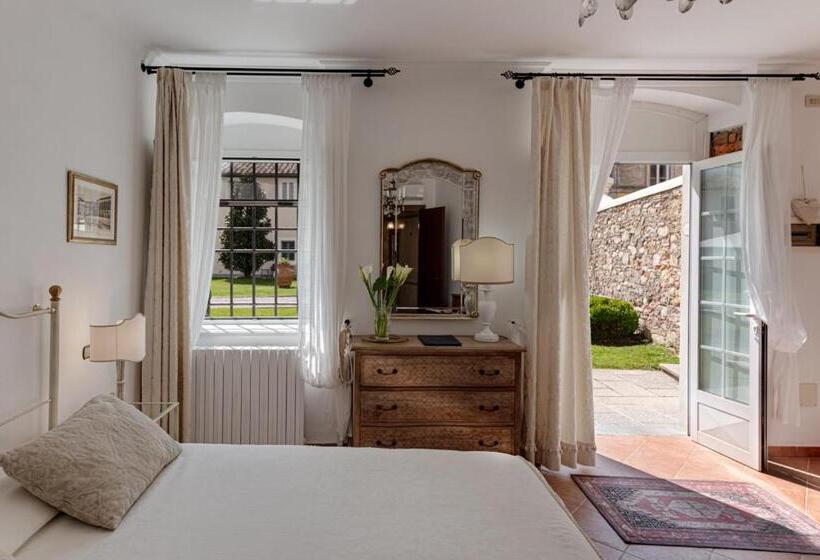 اتاق استاندارد سه تخته با چشمانداز باغ, Villa Del Papa