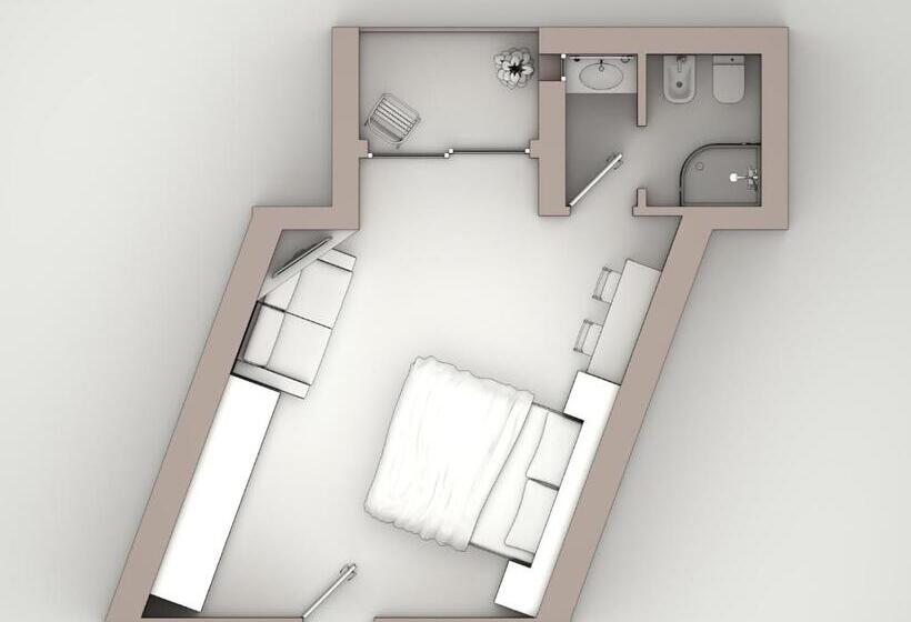 １ベッドルームのスーペリアアパートメント, & Residence Continental