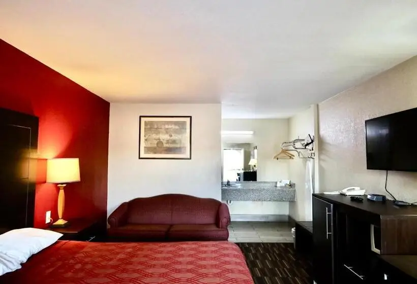 身障者適用キングサイズベッドルーム, Rodeway Inn
