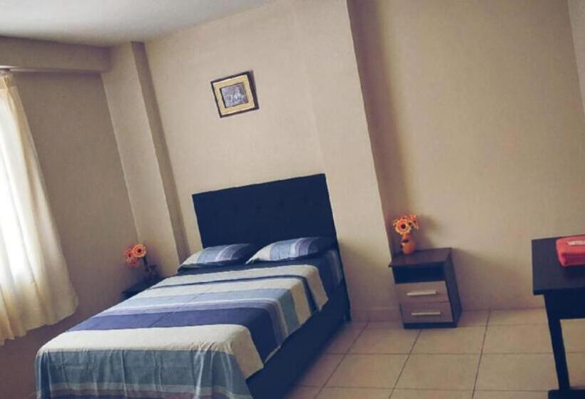 ダブルベッドスタンダードルーム, Hospedaje Residencial Los Fresnos   Miraflores Piura