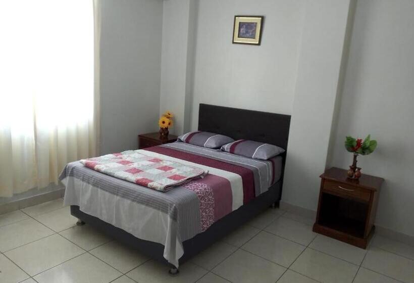 ダブルベッドスタンダードルーム, Hospedaje Residencial Los Fresnos   Miraflores Piura