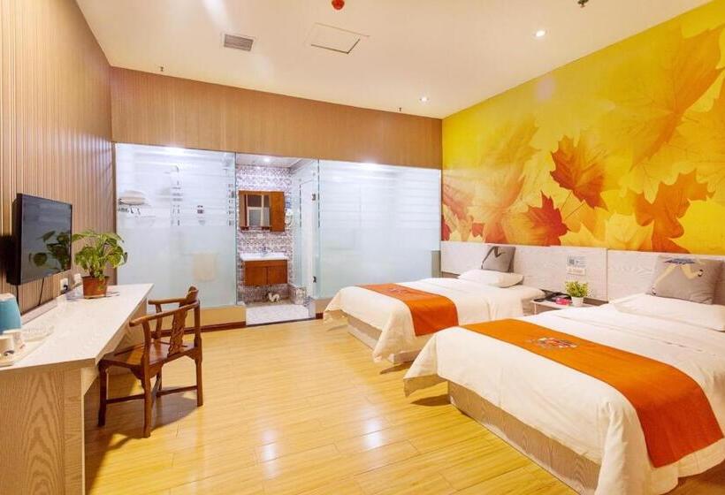 Семейный Номер, Pai Hotel Hangzhou Xiasha University South Wenhai Subway Station