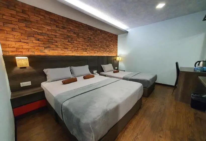 Standard Kolmen Hengen Huone, Cute Hotel & Dorms Ipoh