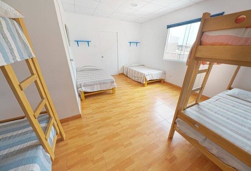 سرير فى غرفة مشتركه, Punta Huanchaco Hostel