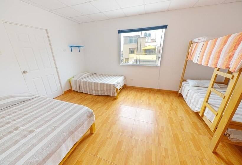 سرير فى غرفة مشتركه, Punta Huanchaco Hostel