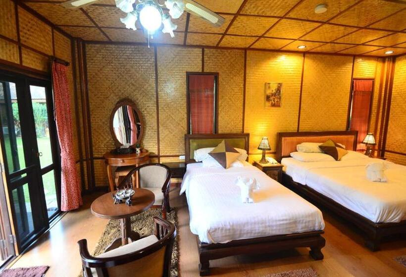 수피리어 룸 가든 전망, Viang Yonok Hotel, Restaurant, Sports Club