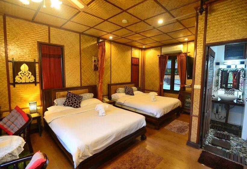 스탠다드 룸 가든 전망, Viang Yonok Hotel, Restaurant, Sports Club