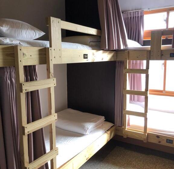 تختخواب در اتاق مشترک, 馬祖津沙背包客棧 Jinsha Backpacker Inn