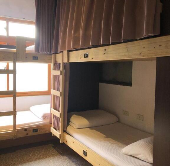 تختخواب در اتاق مشترک, 馬祖津沙背包客棧 Jinsha Backpacker Inn