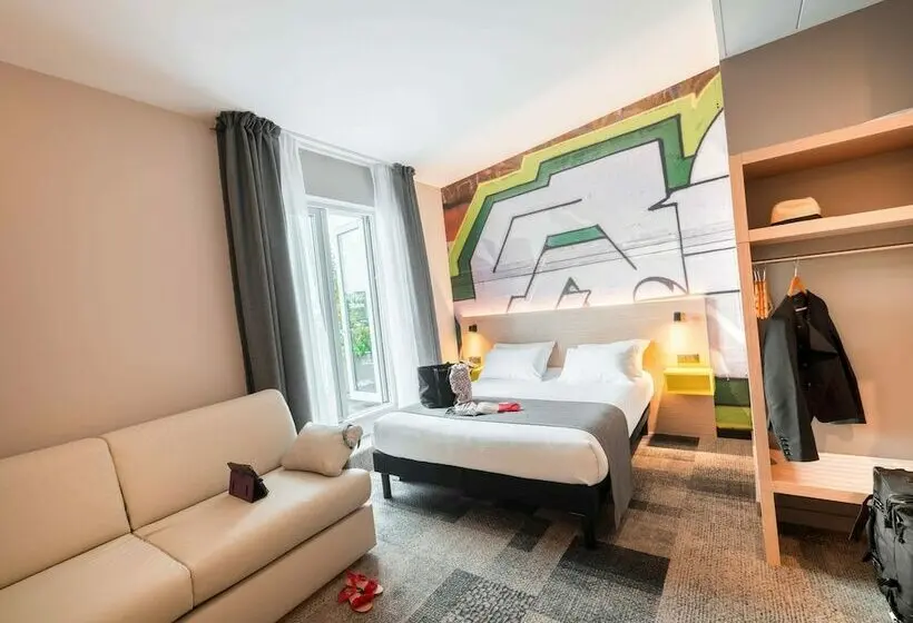 景色の見えるスーペリアルーム, Ibis Styles Clamart Gare Grand Paris