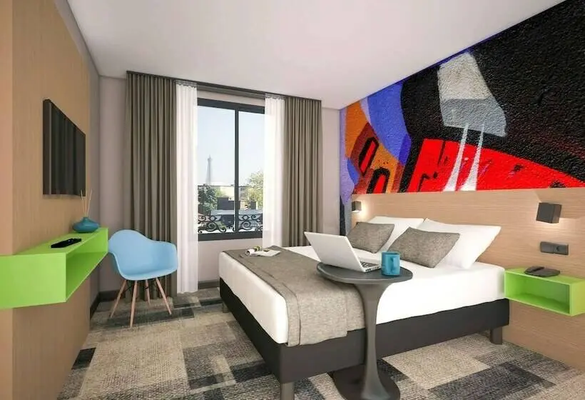 景色の見えるスーペリアルーム, Ibis Styles Clamart Gare Grand Paris